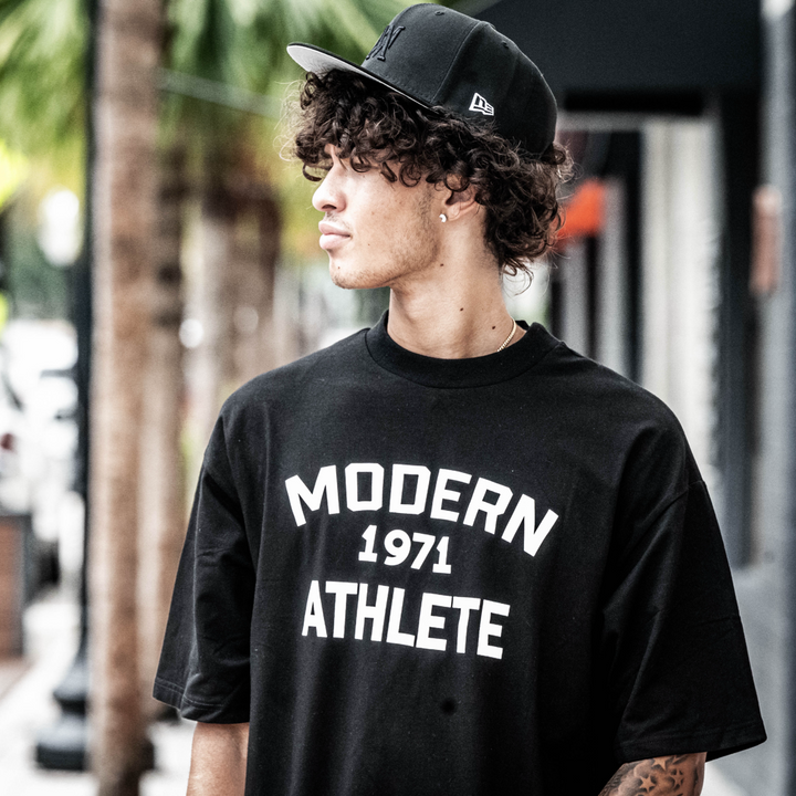 1971  Modern Athlete T-Shirt (Historic Black)