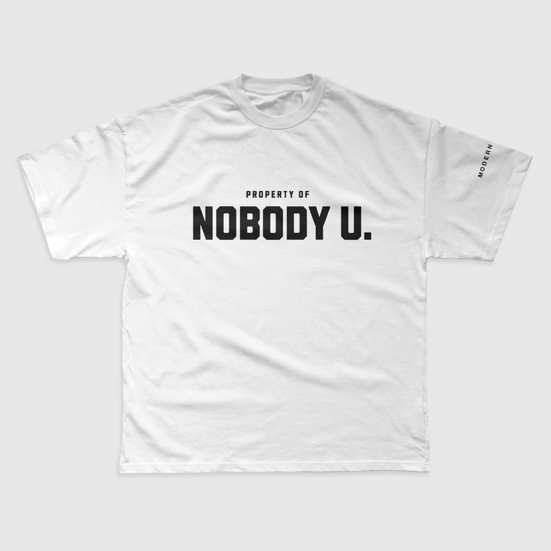 'Nobody U' T-Shirt